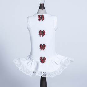 Christmas Dress (Color: White, size: large)